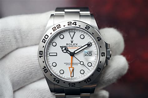 settare gmt explorer 2 rolex|rolex explorer ii size comparison.